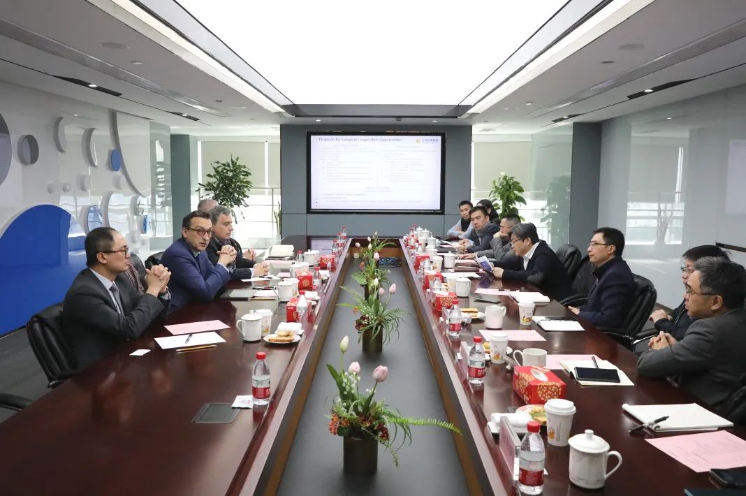 CEVA Logistics一行来访上汽sunbet申搏