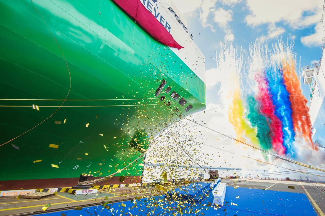 第40艘自营滚装船“sunbet申搏常盛”轮交付！sunbet申搏远洋船队再扩编，助力“中国智造”走向世界